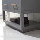 Remi 36" Single Bathroom Vanity Set with Carrara White Marble Countertop - Altair