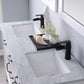 Maribella 60" Double Bathroom Vanity Set with Carrara White Marble Countertop -Altair Designs