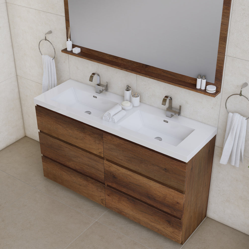 Paterno 60 inch Double Modern Freestanding Vanity-Alya Bath
