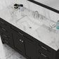Norwalk 60 inch Single Vanity with Carrera Marble Top-Alya Bath