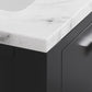 Madison 24 Inch Espresso Single Sink Bathroom Vanity With Faucet - Water Creation lection
